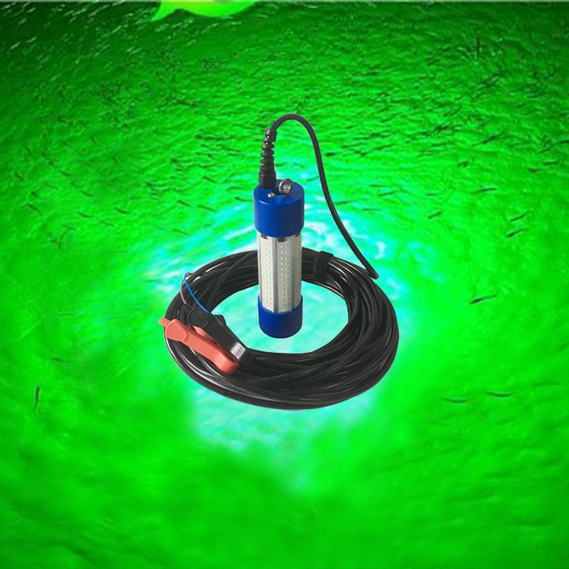 12v 100W/120W/150W led 녹색 낚시 조명, 방수 오징어 잠수정 낚시 조명 낚시 미끼 led